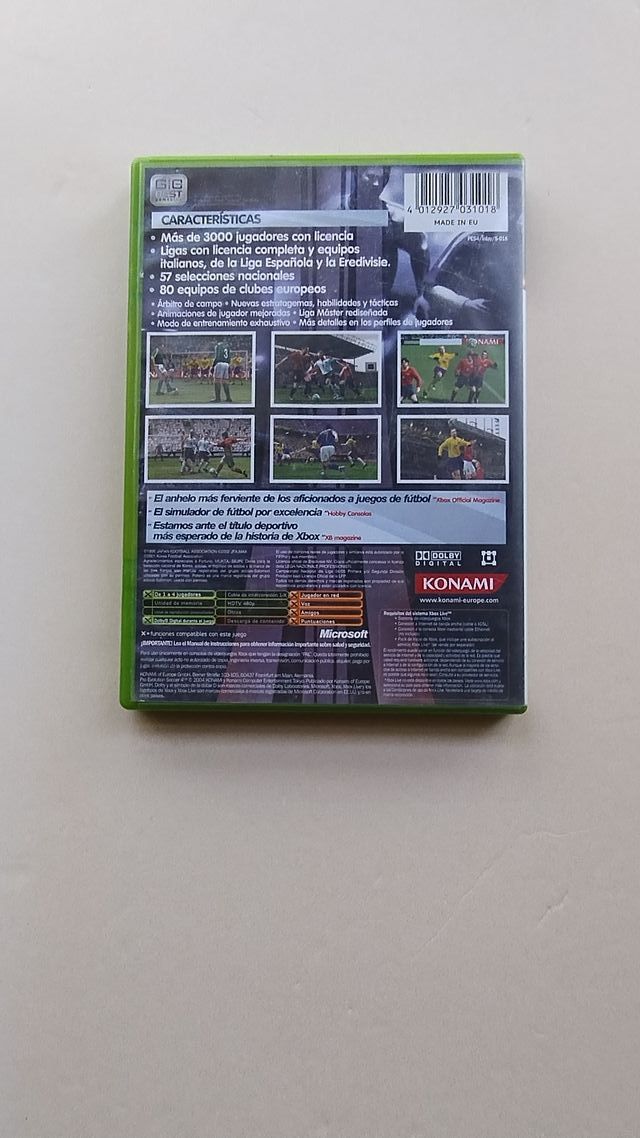 PES 4 Xbox - Pro Evolution Soccer 4