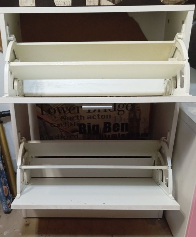 Scarpone vintage scooter rosso e bianco