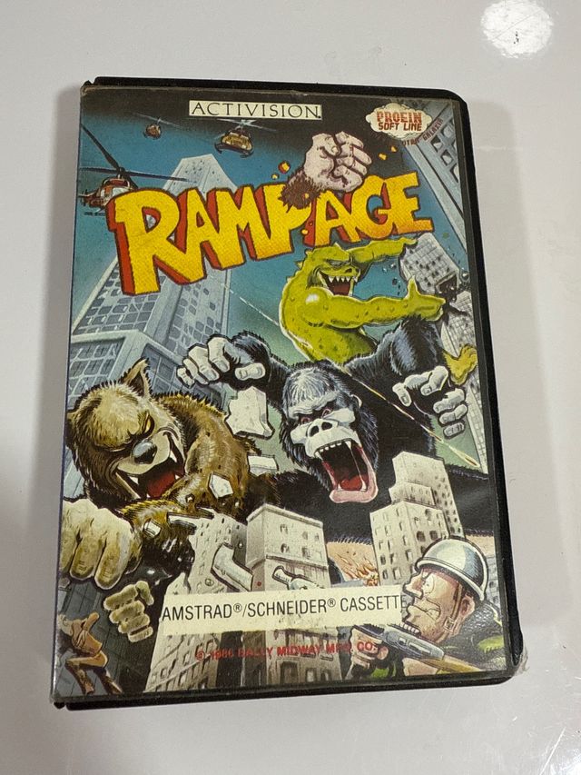 Rampage Amstrad CPC - Activision