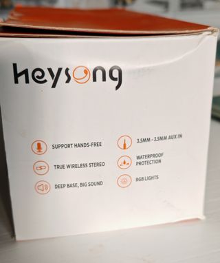 Altavoz Heysong Sonic Blast