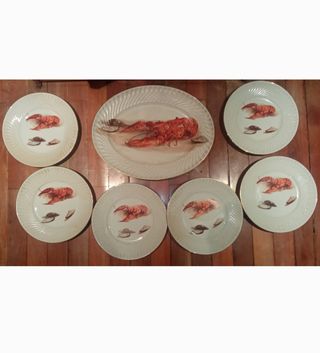 Vajilla Vista Alegre - 7 piezas porcelana