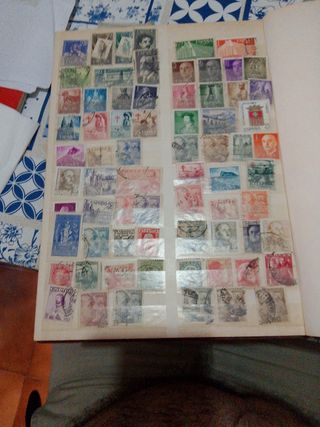 Clasificador con sellos matasellos