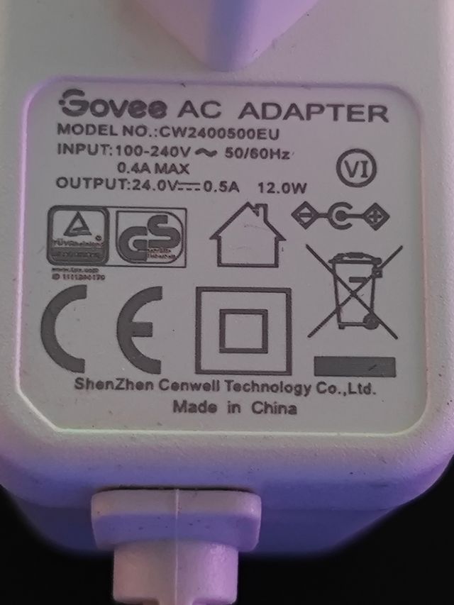Adaptador Corriente Govee