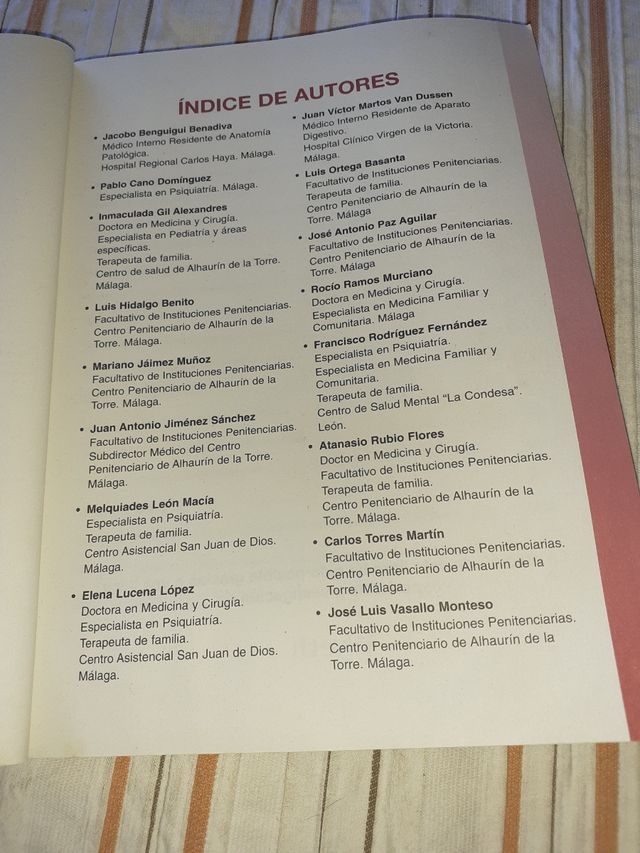 Manual de Psiquiatría Penitenciaria 2002