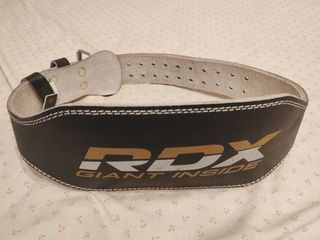 Cinturón Levantamiento Pesas RDX acolchado
