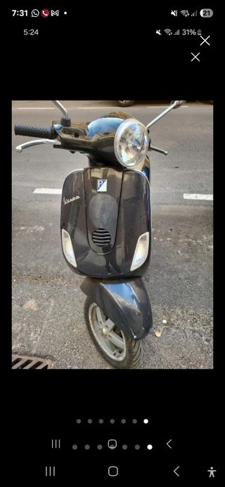 Vespa Piaggio LX50 4tiempos -cambio por habbana
