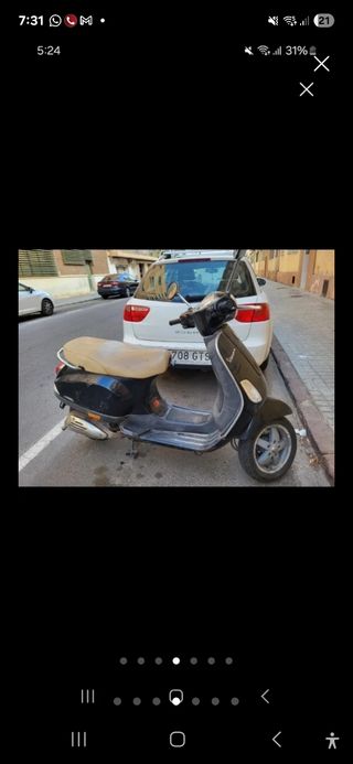 Vespa Piaggio LX50 4tiempos -cambio por habbana