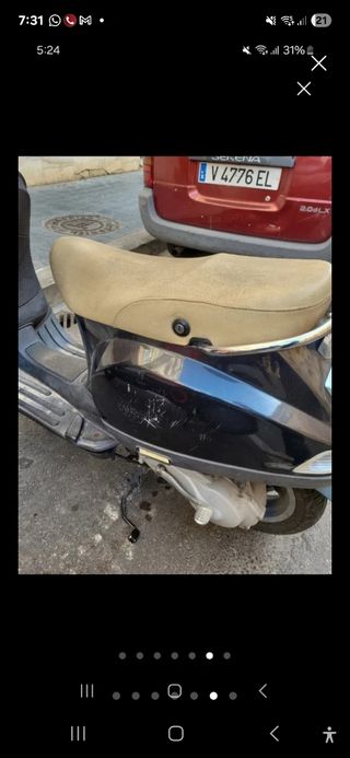Vespa Piaggio LX50 4tiempos -cambio por habbana