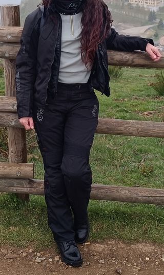 Traje moto Gore-Tex mujer