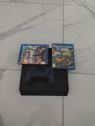 PS4 (PlayStation 4) + 2 juegos