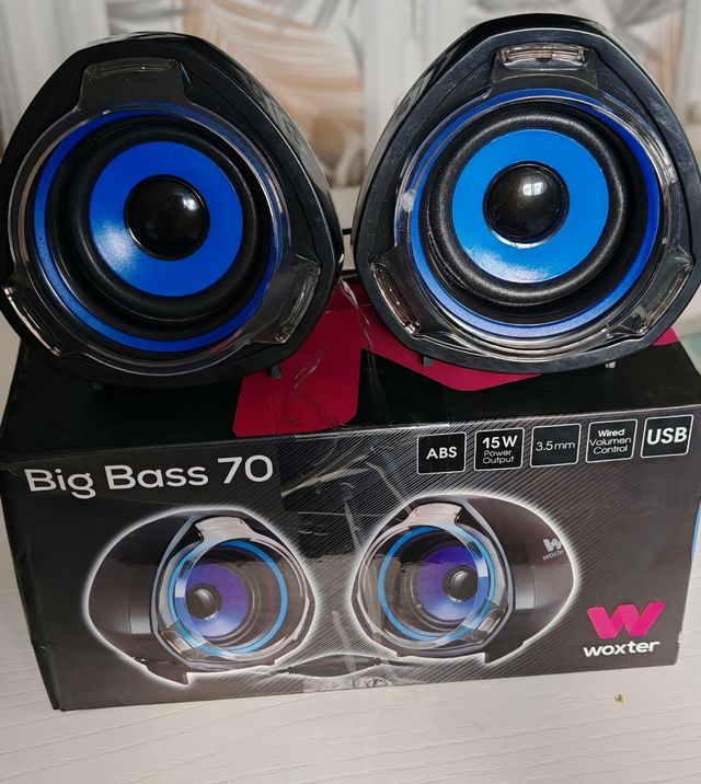 Altavoces Big Bass 70 - Woxter