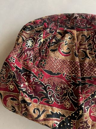 Bolso Fiesta Dorado y Rojo J