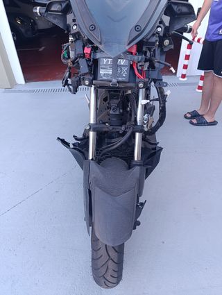 Yamaha XMAX 125 Tech Max 2022 – SINIESTRADA