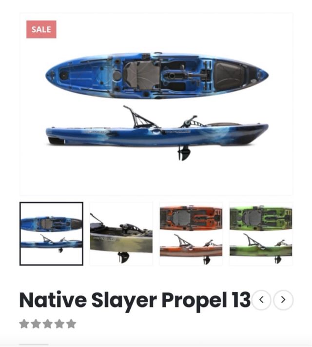 KAYAT NATINE PEDALES. HELICE