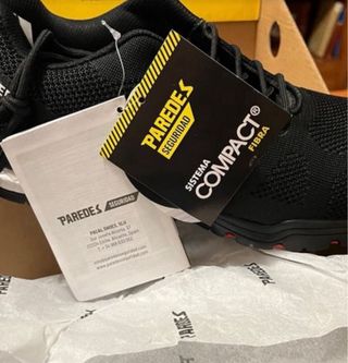 Zapatos Seguridad Paredes - negros