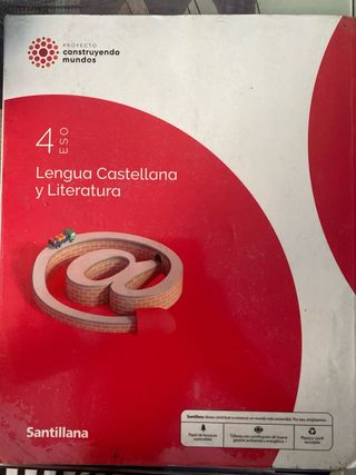 LENGUA Y LITERATURA 4 ESO CONSTRUYENDO MUNDOS