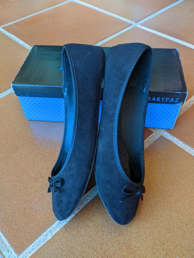 Manoletinas negras Marypaz - Talla 39