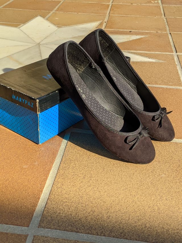 Manoletinas negras Marypaz - Talla 39