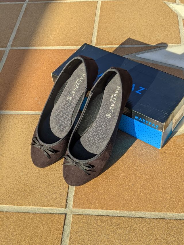 Manoletinas negras Marypaz - Talla 39