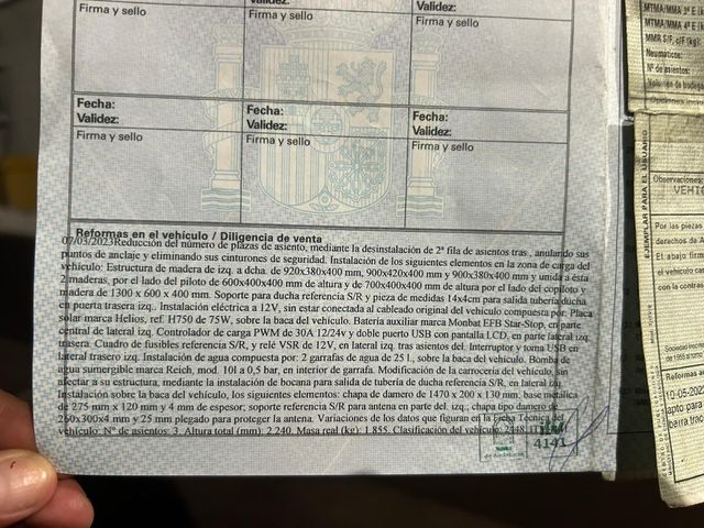 Camper Peugeot Expert 2002