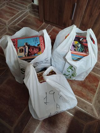 Lote de 245 Comics / tebeos antiguos 1970 a 1990