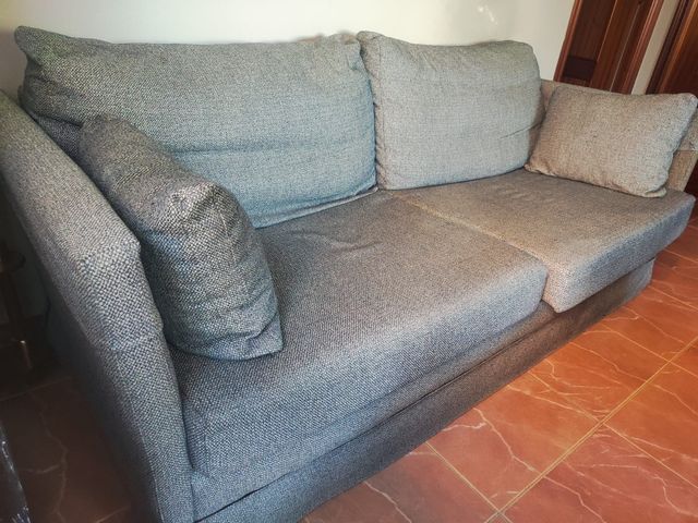 Sofá 3 + 2 plazas gris