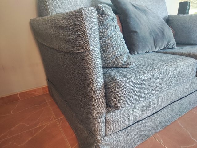 Sofá 3 + 2 plazas gris