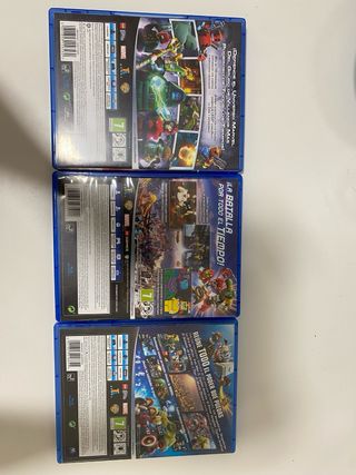 Pack 3 Juegos LEGO Marvel PS4 y PS5