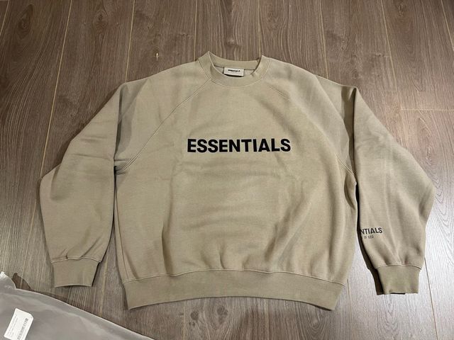 Sudadera Essentials Fear Of God Beige