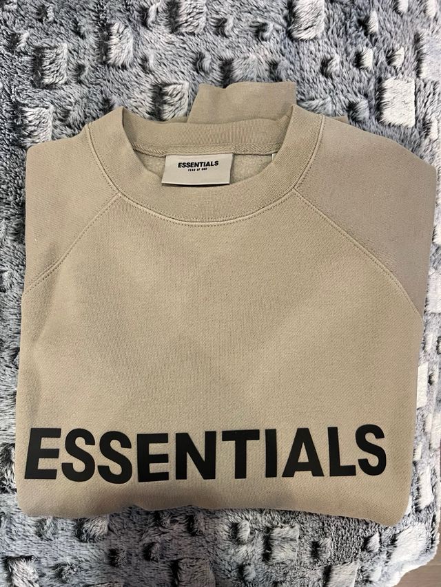 Sudadera Essentials Fear Of God Beige