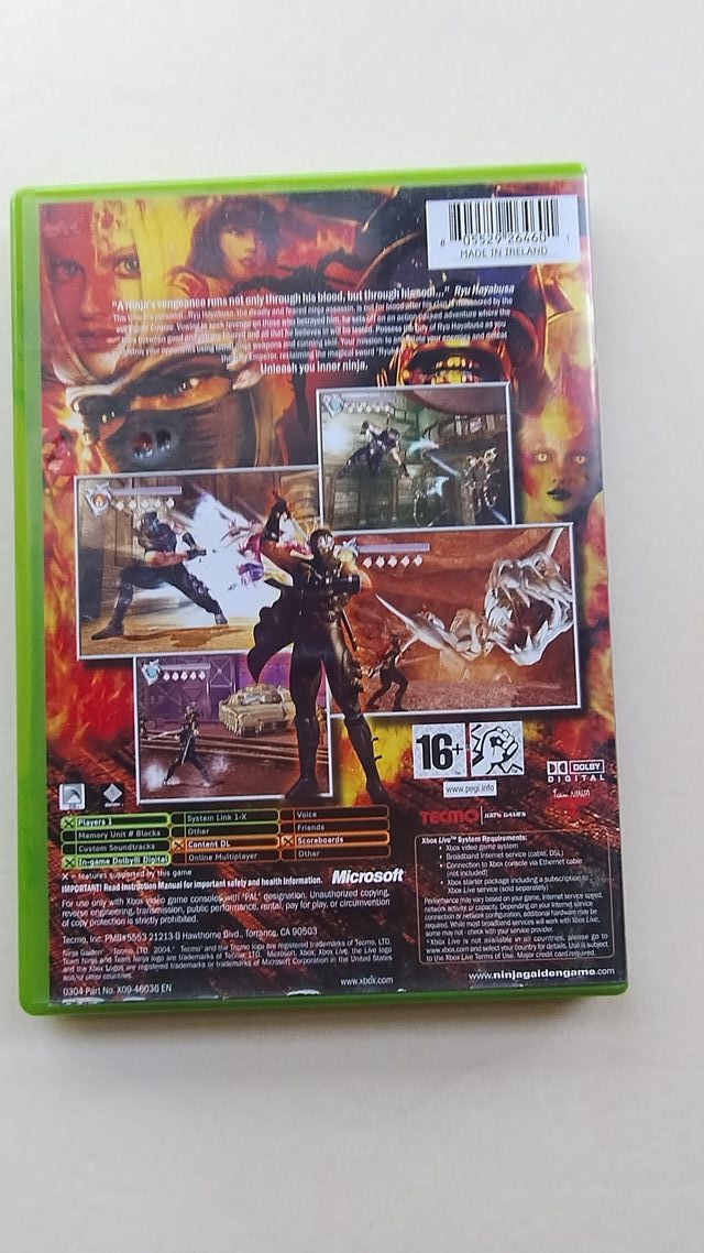Ninja Gaiden Xbox - Juego Completo