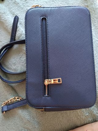 Bolso bandolera azul marino