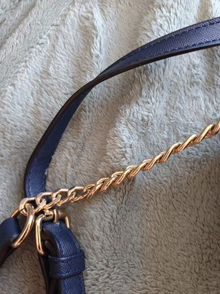 Bolso bandolera azul marino