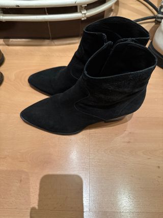 Botines ASH negros, talla 38