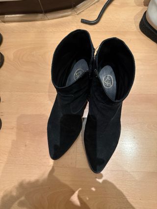 Botines ASH negros, talla 38