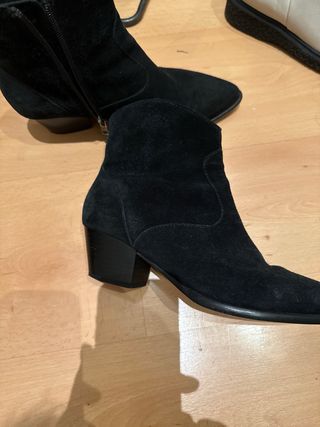 Botines ASH negros, talla 38