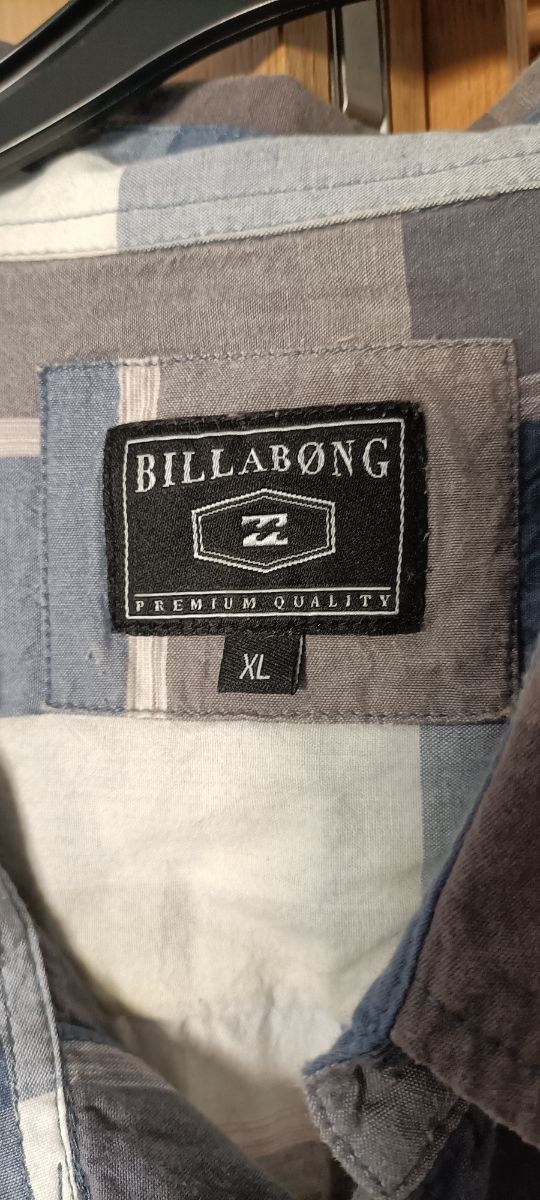 Camisa Billabong XL cuadros multicolor