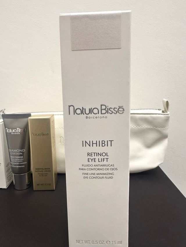 Natura Bissé Inhibit Retinol Eye Lift + neceser