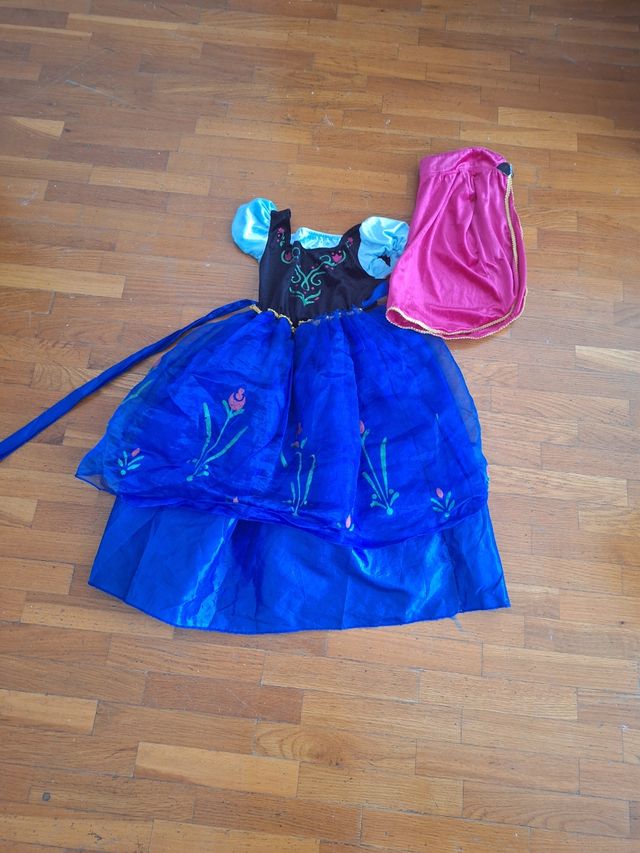 Disfraz ana Frozen niña 4 años