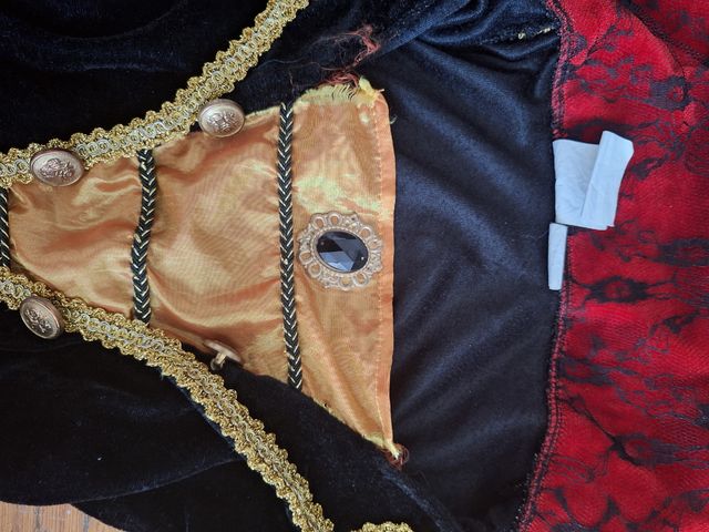 Disfraz Vampiresa niña talla 3/4