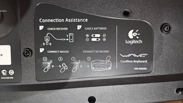 Logitech Teclado + Ratón inalámbricos