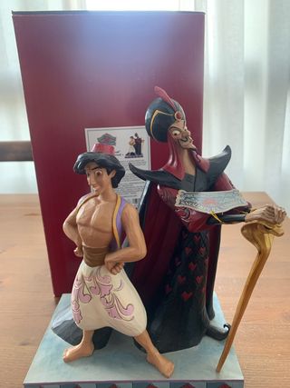 Figura Jafar y Aladdin Disney