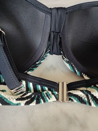 Bikini Docor - Baño Zebra Verde Negro 90 C