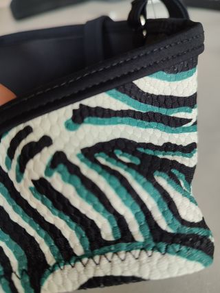 Bikini Docor - Baño Zebra Verde Negro 90 C