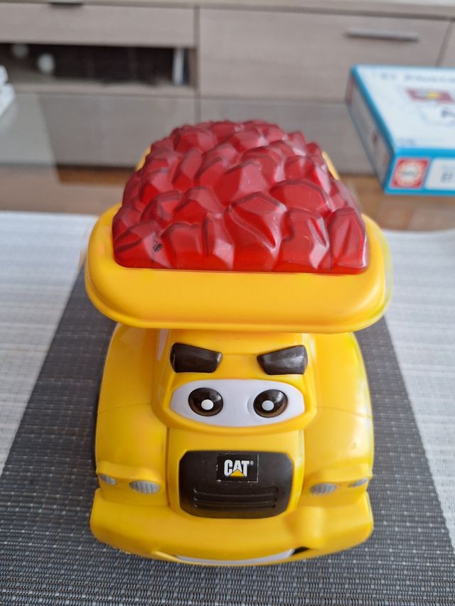 Camión CAT Juguete Luces