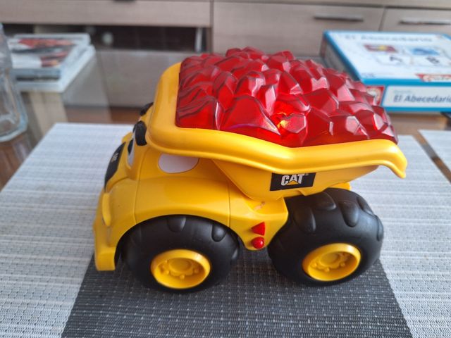 Camión CAT Juguete Luces