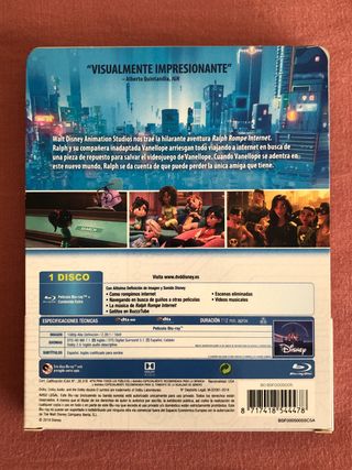 Ralph Rompe Internet Steelbook Blu-ray