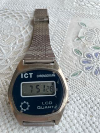Orologio ICT LCD vintage