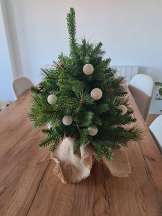 Mini árbol Navidad - Decoración