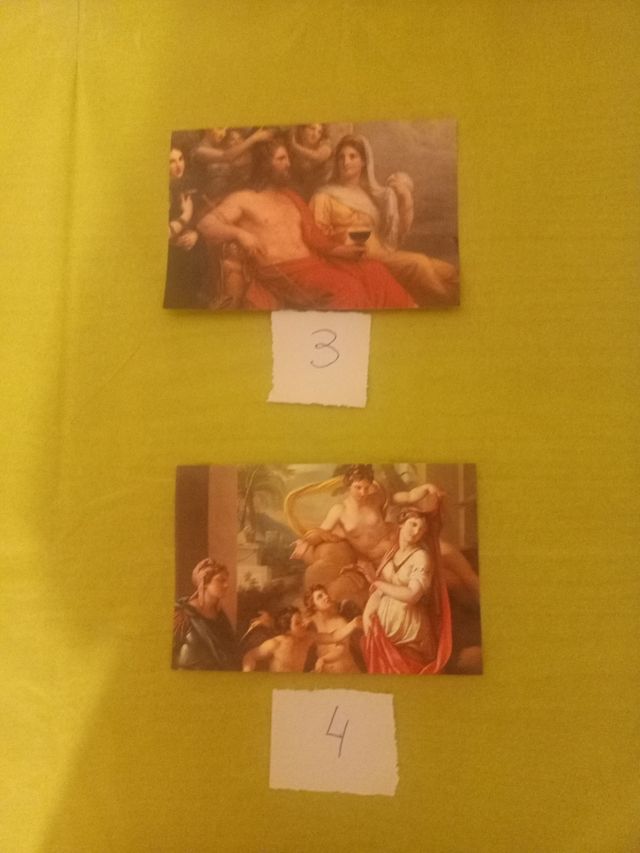 Láminas de arte para coleccionistas 12 x 8 cm